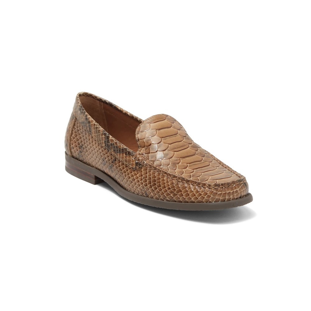 Donald Pliner Marceline Skin print Loafers in Biscotti Size 9
